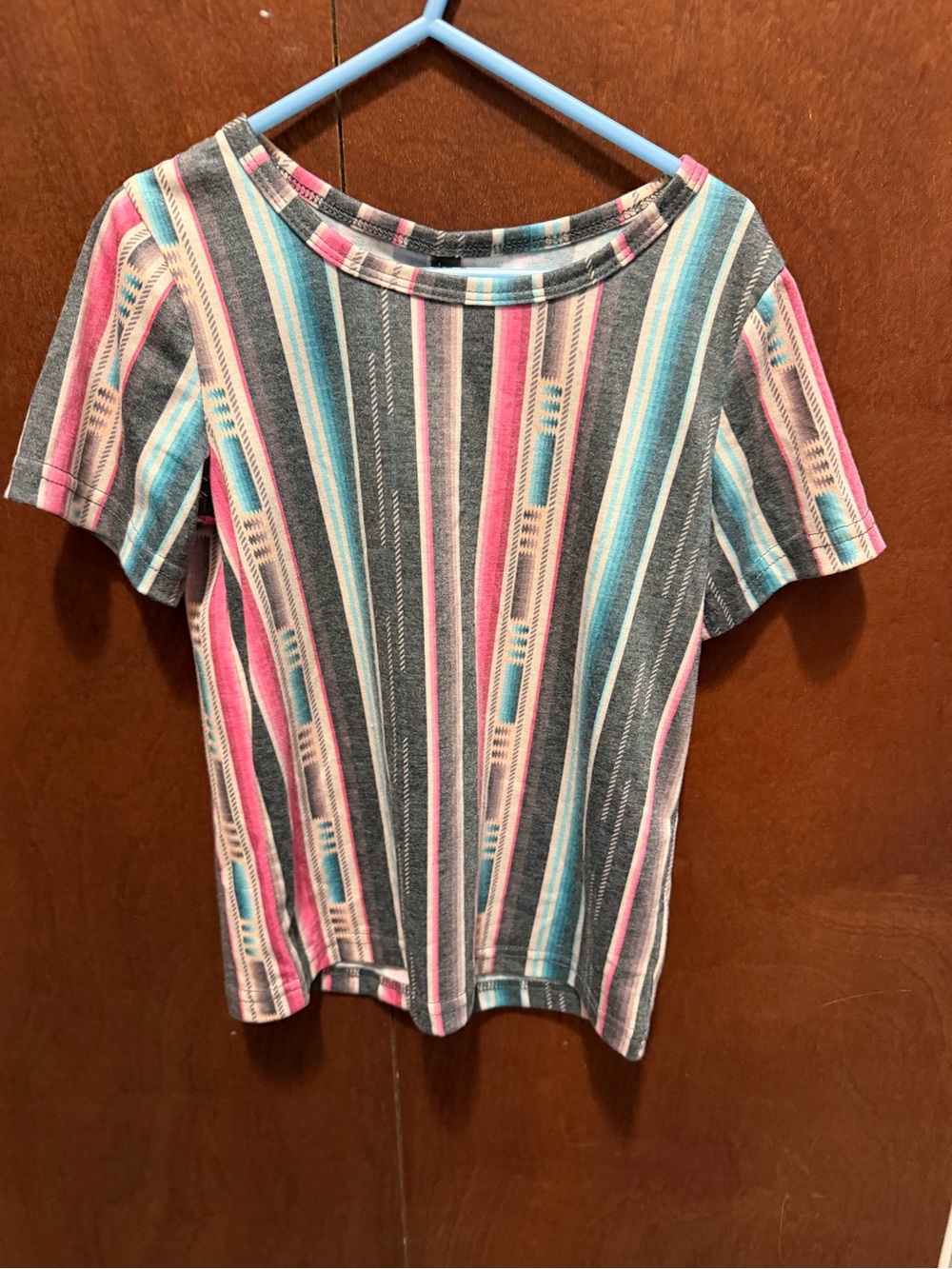 Sterling Kreek Serape City Heart Top